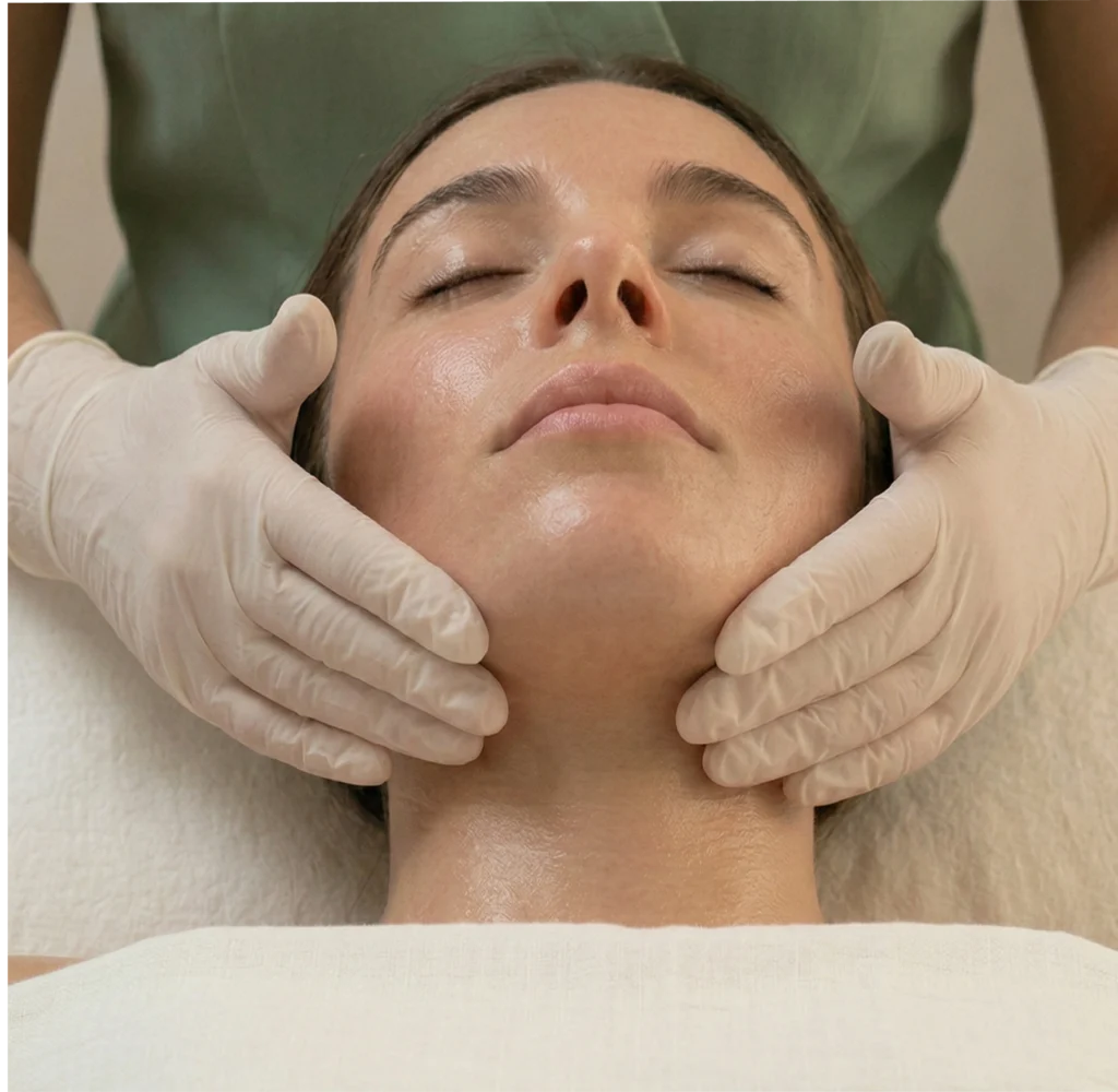Dermaplaning Glow en Flores - Tratamiento de renovación facial Una Pausa Spa.